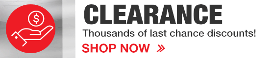 Clearance - Grab these BLOWOUT Deals before they are gone!