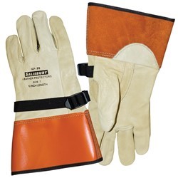 Honeywell Salisbury 12" Top-Grain Leather Linemen's Protectors