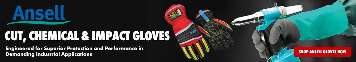 Ansell Cut, Chemical and Impact GLoves. Engineered for Superior Protection and Performance in Demanding Industrial Applications. Click here to shop now!