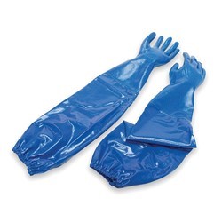 Honeywell North® Nitri-Knit™ Interlock Knit Lined 26" Nitrile Chemical Resistant Gloves