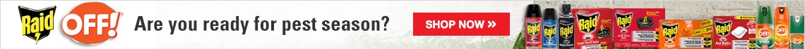 Are you ready for pest season? Click here to shop now!