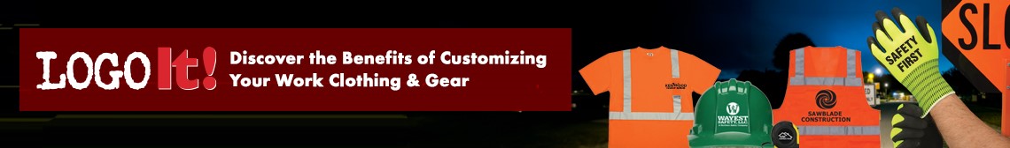 Logo It Custom Express Printing. Discover the Benefits of Customizing Your Work Clothing & Gear. Click here to shop now!