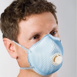 Moldex 2300 N95 Standard Shape Exhalation Valve Disposable Respirator Mask
