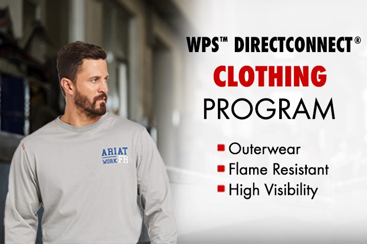 WPS™ DirectConnect® Clothing program. Outerwear. Flame Resistant. High Visibility.