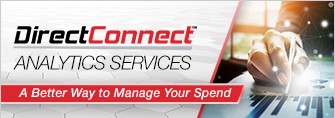 Direct Connect Analytics Services. A Better Way to Manage Your Spend.