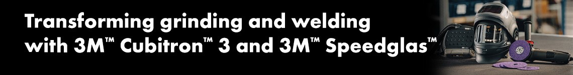 Transforming grinding and welding  with 3M Cubitron™ 3 and 3M Speedglas™