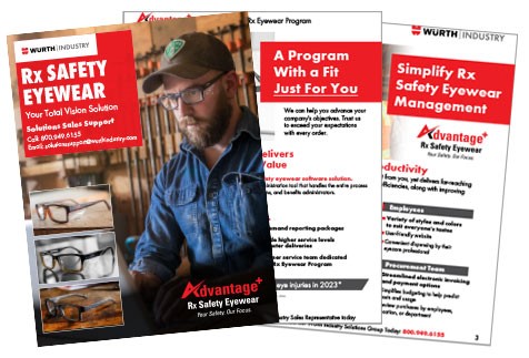 Advantage RX Safety Eyewear Brochure