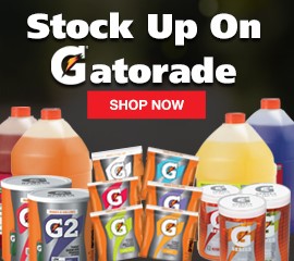 Free Ice Chest with your $150 Gatorade Purchase, shop all Gatorade products